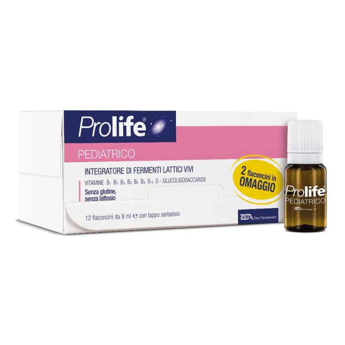 Prolife Pediatrico 12 flaconcini da 8ml Integratore Alimentare  