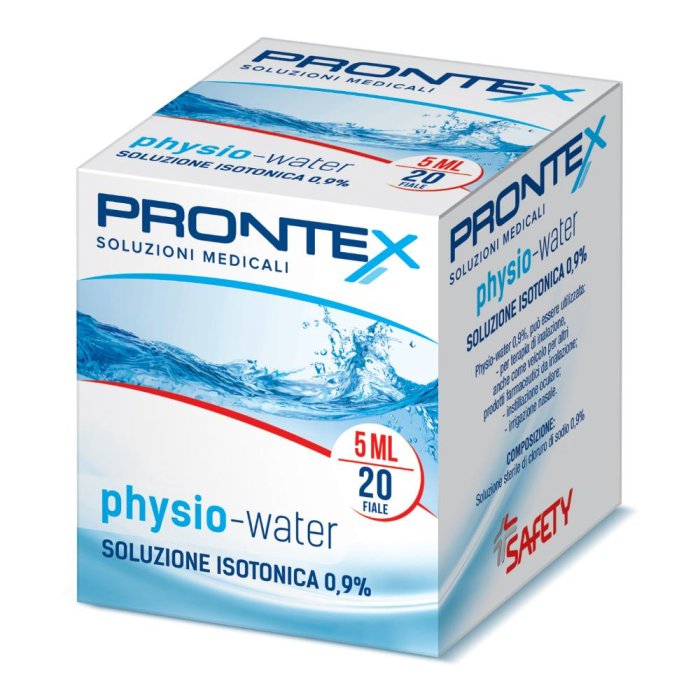 Prontex Physio-Water Isotonic Soluzione Fisiologica Isotonica 20 Fiale x 5ml