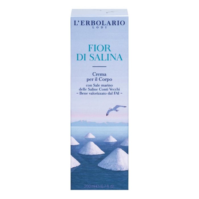 L'Erbolario Fior di Salina - Crema per il Corpo 200 ml