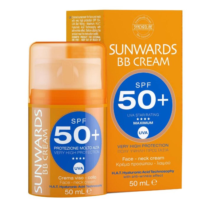SUNWARDS BB Face Cream 50+50ml