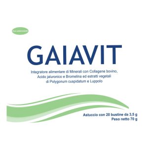 Gaiavit Infrabios Integratore Alimentare Multivitaminico e Multiminerale 20 Bustine