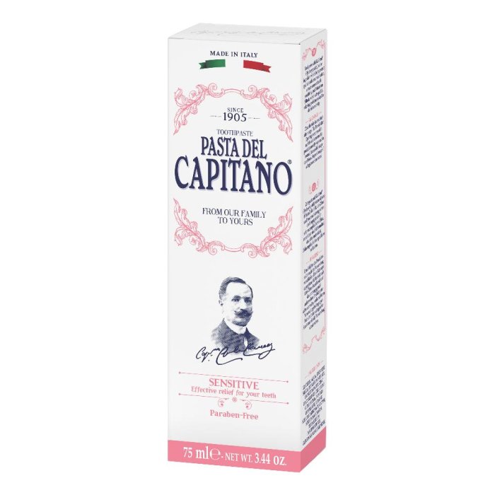 Dentifricio Baking Soda Pasta Del Capitano 100ml