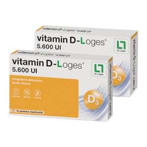 Biofarmex Vitamin D-Longes Integratore Alimentare 15 gelatine
