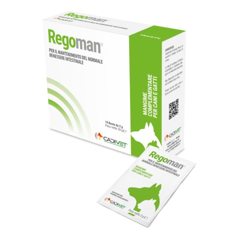 Regoman 10 bustine integratore per regolarità
