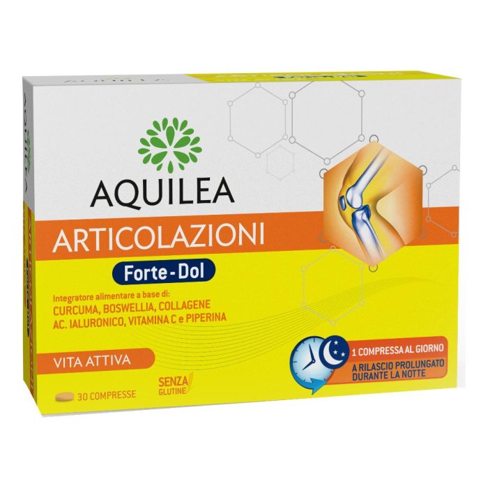 Aquilea Articolazioni Forte 30 Compresse – Integratore per Benessere di Articolazioni, Cartilagini e Ossa