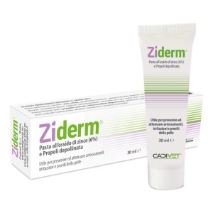 Ziderm crema 30 ml crema lenitiva per arrossamenti cutanei