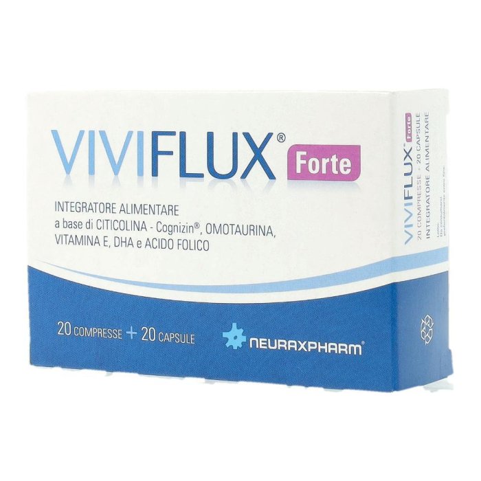 Fb Health Viviflux Forte 20 Compresse Gastroresistenti + 20 Capsule Liquid Fille