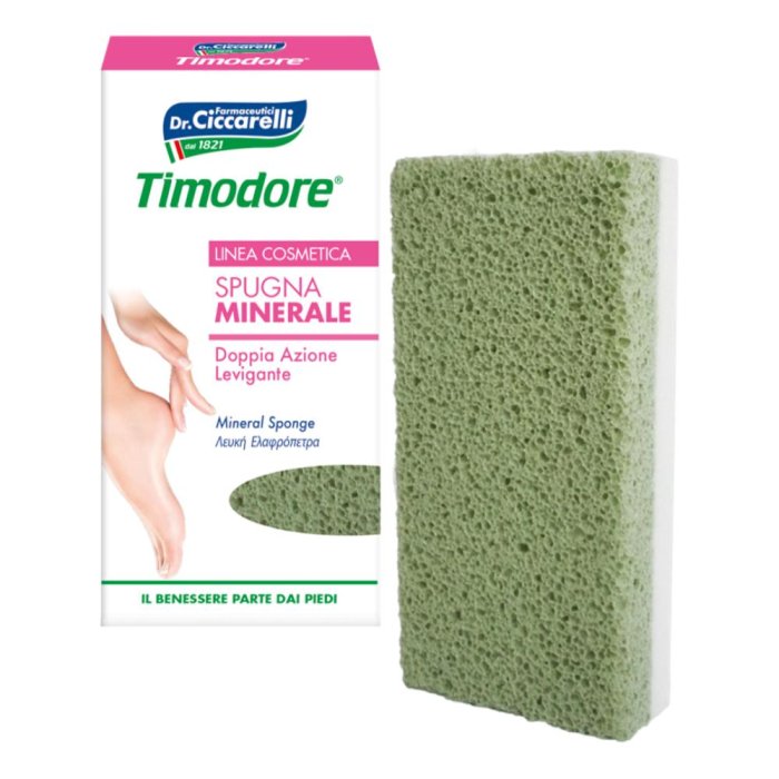 Ciccarelli Salute e Benessere del Corpo Timodore Spugna Minerale Doppia Azione Levigante