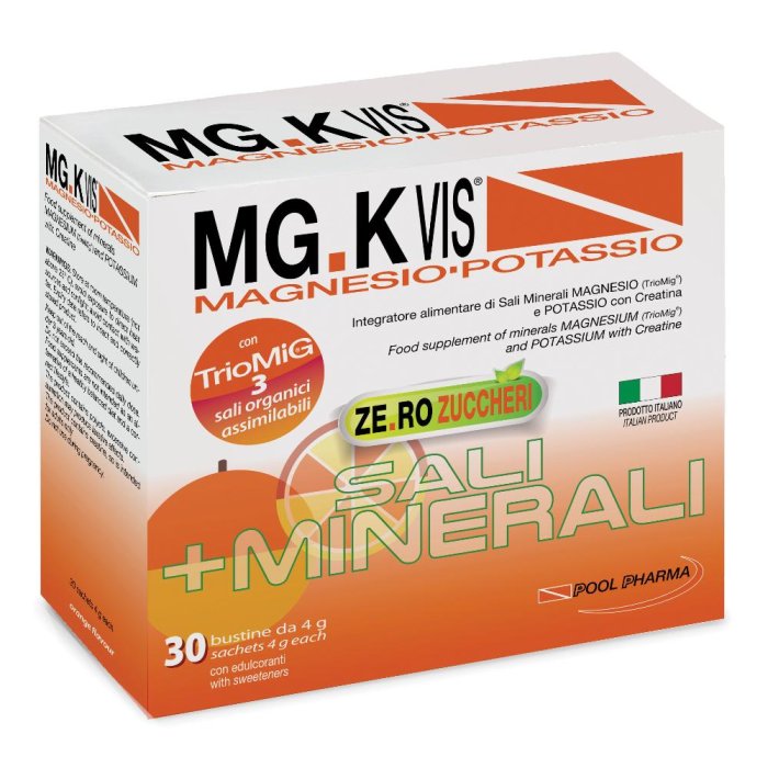 Pool Pharma Mgk Vis Orange Zero Zuccheri 30 Bustine