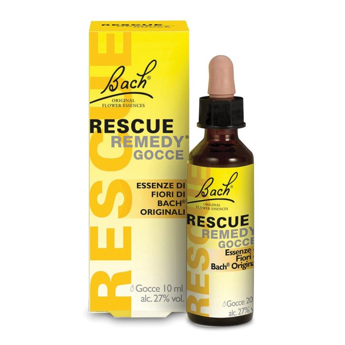 Rescue Remedy Gocce 10 ml – fiori di Bach per rilassamento e benessere emotivo 