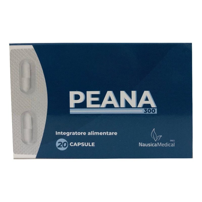 Peana 300 Integratore Alimentare in Capsule, Confezione da 20 Capsule