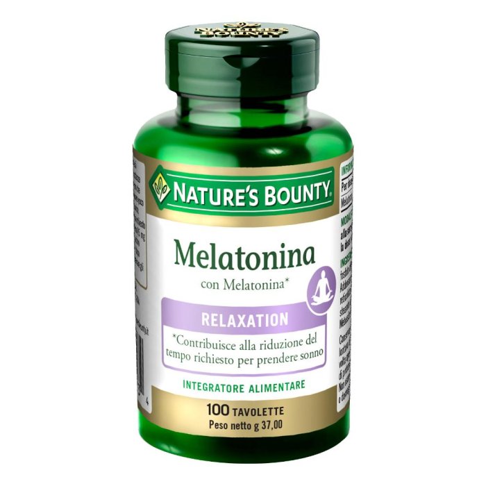 Nature's Bounty Melatonina Integratore Alimentare 100 Tavolette
