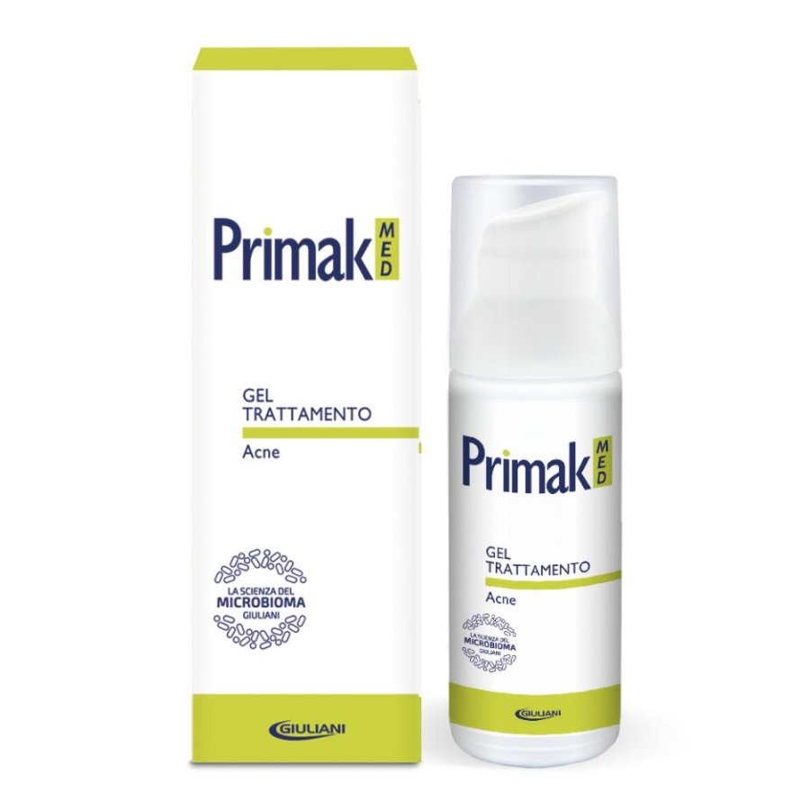 Primak Med Gel 50 ml Gel Idratante Lenitivo per Pelle Sensibile e Irritata