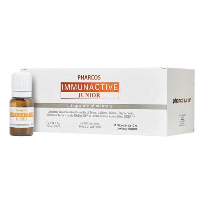 Biodue Immunactive Junior Pharcos 21 Fiale 10 Ml