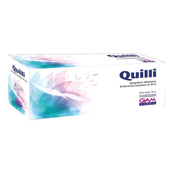 Quilli Integratore Alimentare Monodose 14 Flaconcini da 10 Millilitri