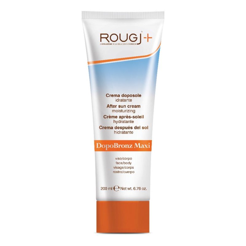Rougj Dopobronz Crema Doposole Lenitiva Idratante Maxi 200 ml