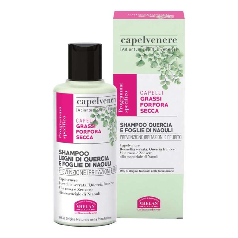 Capelvenere bio shampoo Legni - shampoo biologico ai legni aromatici per uso frequente