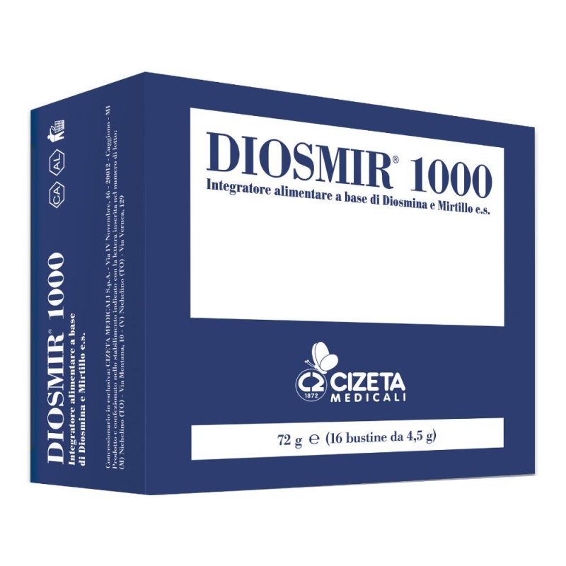 Cizeta Medicali Diosmir 1000 16 Bustine
