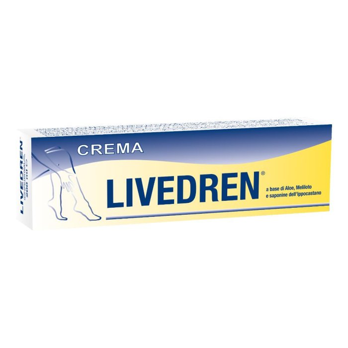 Livedren Crema 200 ml – Trattamento Drenante Gambe Leggere e Defaticante per Microcircolo