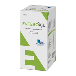 Enteroxil Biofarmex soluzione orale per cani e gatti flacone da 500 millilitri per il benessere intestinale