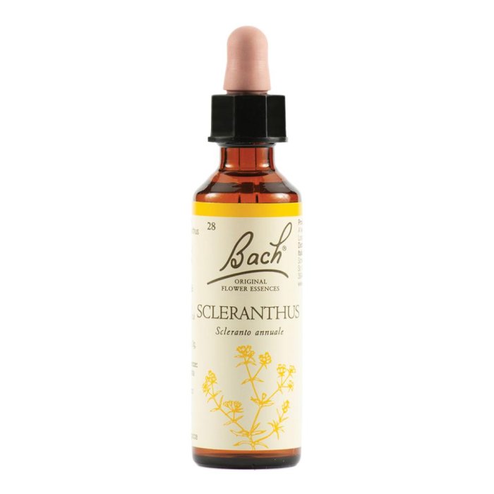 Fiori di Bach Scleranthus Originale 20 ml – Rimedio Naturale per Indecisione e Squilibrio Emotivo