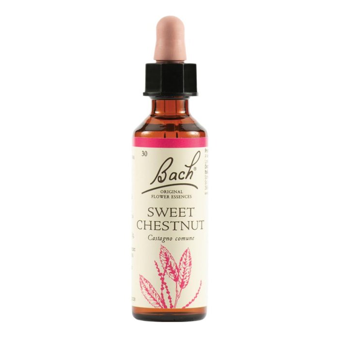 Fiori di Bach Sweet Chestnut Originali 20 ml – Rimedio Naturale in Gocce per Benessere ed Equilibrio Emotivo