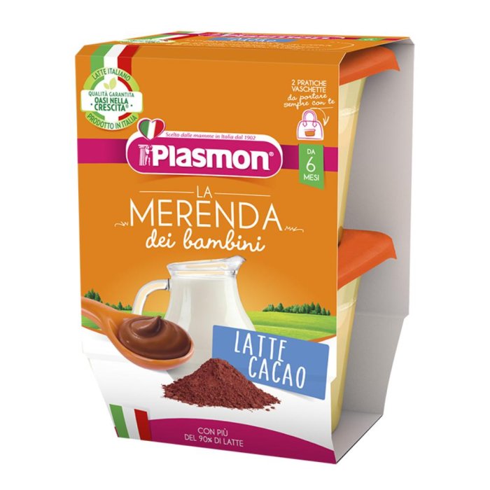 La Merenda BB latte e cacao assortita snack merenda per bambini