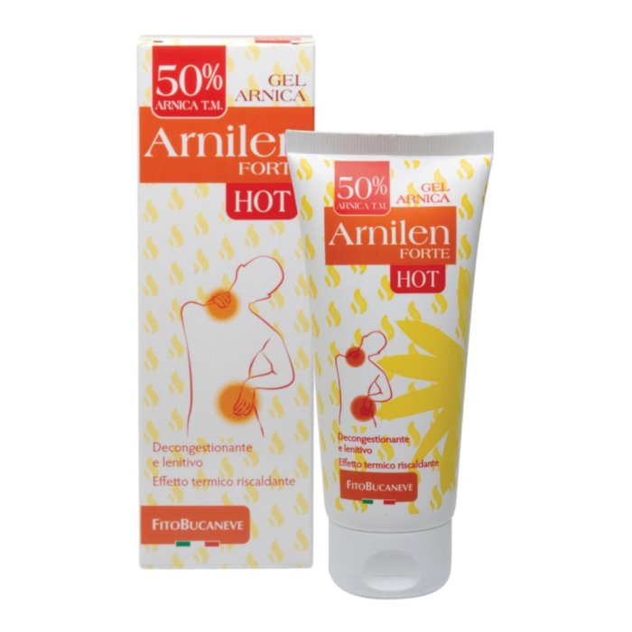 Arnilen gel Arnica tintura madre 50% HOT effetto caldo per dolori muscolari