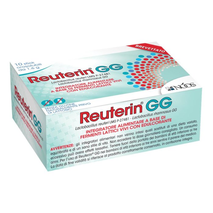 Reuterin GG 10 Stick Orosolubili  - Integratore Probiotico in Stick Orosolubili da 16 g
