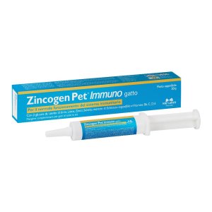Zincogen Pet Immuno Pasta Mangime Complementare Per Gatti 30g