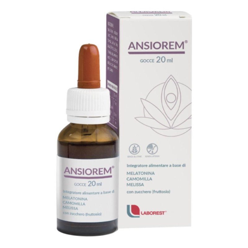 Laborest Ansiorem gocce 20 ml integratore per sonno