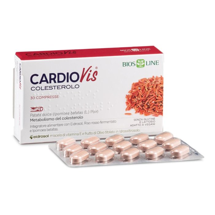 Bios Line Cardiovis Colesterolo Integratore Alimentare 30 Compresse