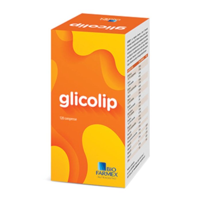Biofarmex Glicolip Modulatore Assorbimento di Zuccheri e Grassi 120 Compresse