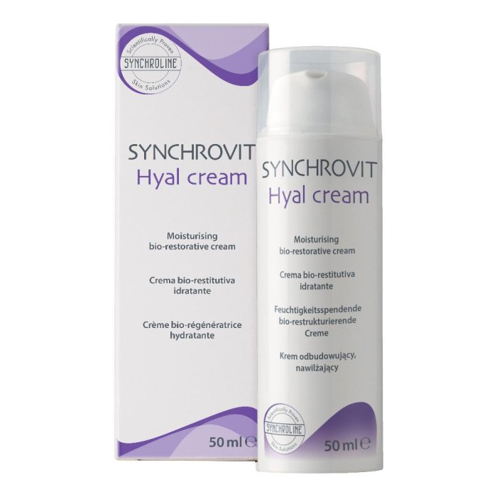 Synchrovit Hyal Cream 50 ml - crema viso antiage con vitamina C e acido ialuronico