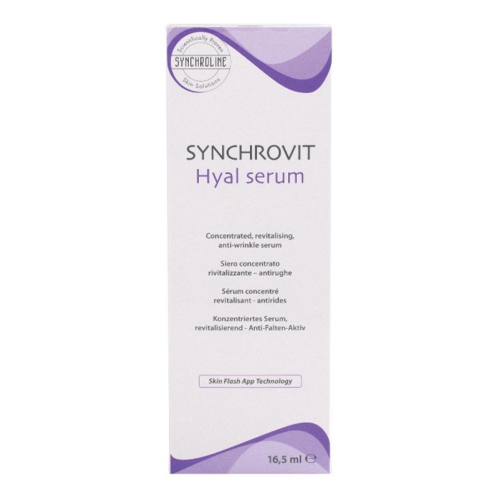 Synchrovit Hyal Serum Siero Rivitalizzante Antirughe 16,5ml