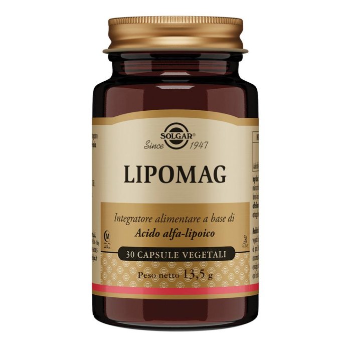  Solgar Lipomag Acido Alfa-lipoico 30 Capsule