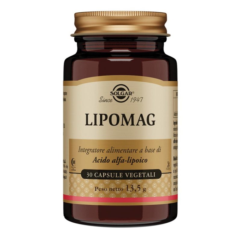  Solgar Lipomag Acido Alfa-lipoico 30 Capsule