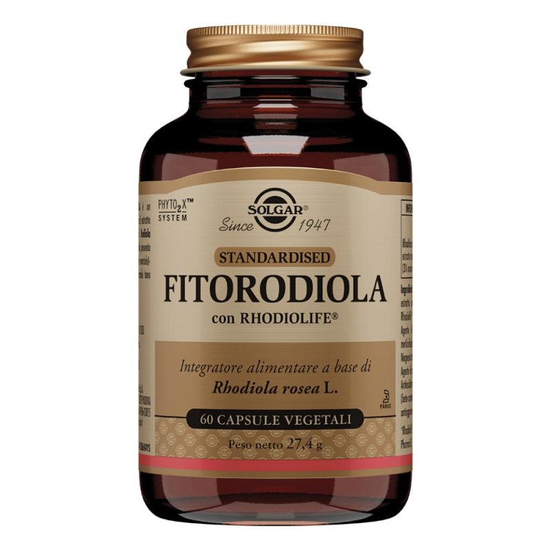  Fitorodiola Solgar 60 Capsule Vegetali