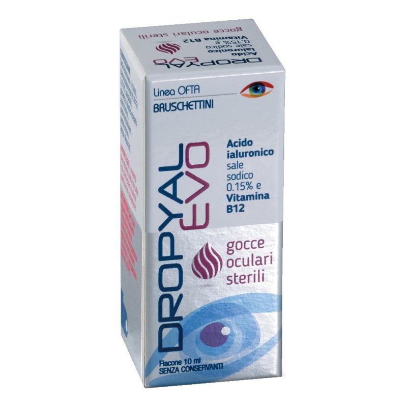 Bruschettini Dropyal Evo Gocce Oculari Sterili Dispositivo Medico 10 ml