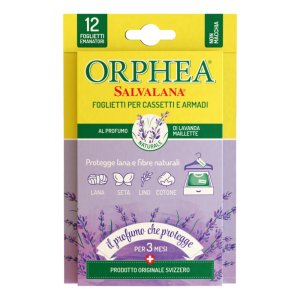Orphea Foglietti Lavanda per Cassetti e Armadi – Profumatori Anti Tarme a Lunga Durata