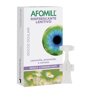 Montefarmaco Afomill - Rinfrescante Lenitivo Senza Conservanti 10 Fiale