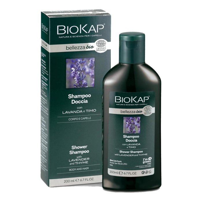 Bios Line Biokap Bio - Shampoo Doccia Lavanda E Timo 200 ml