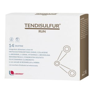 Laborest Tendisulfur Run Integratore Funzione Articolare e Drenante 14 Bustine