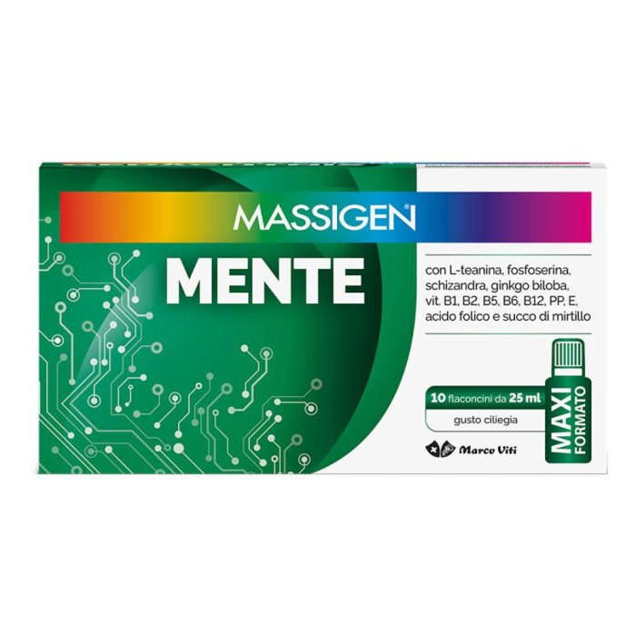 Massigen Mente 10 Flaconi Da 25 Ml