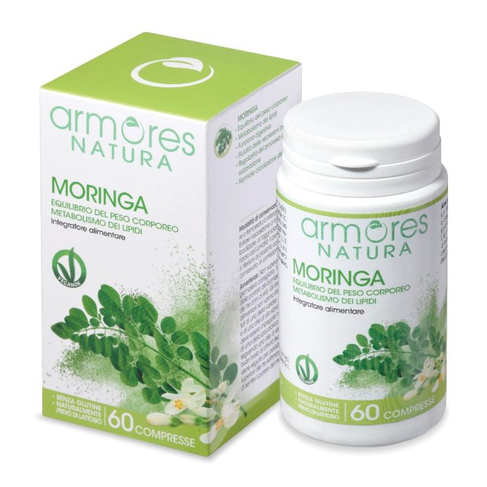 Armores Moringa 60 compresse - Integratore naturale per il benessere e il controllo del peso