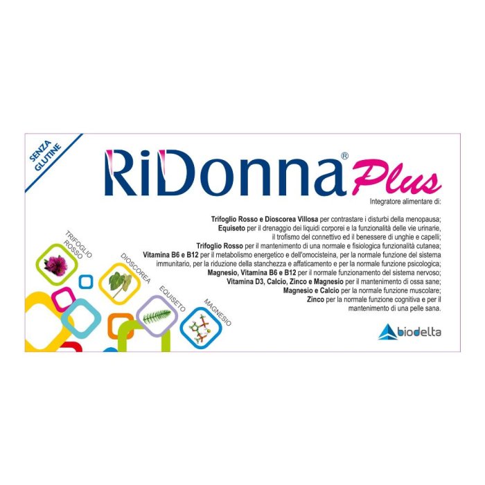 Biodelta Ridonna Plus 30 Compresse