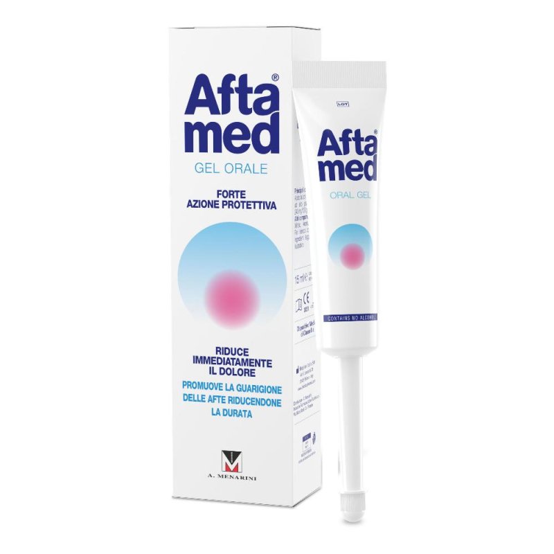 Aftamed Gel Orale Forte 10ml Cura delle afte in bocca
