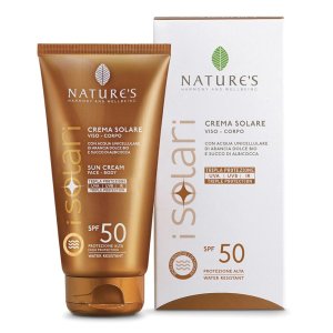 Natures Sol crema viso/corpo SPF50 - crema solare alta protezione per viso e corpo
