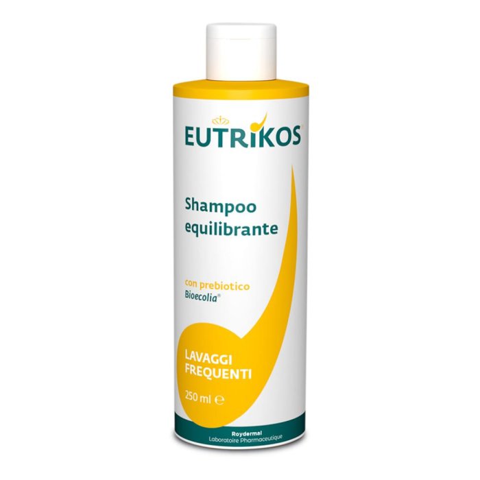 Novak Eutrikos Shampoo Prebiotico 250 ml – Detergente Delicato per Cute Sensibile e Capelli Fragili