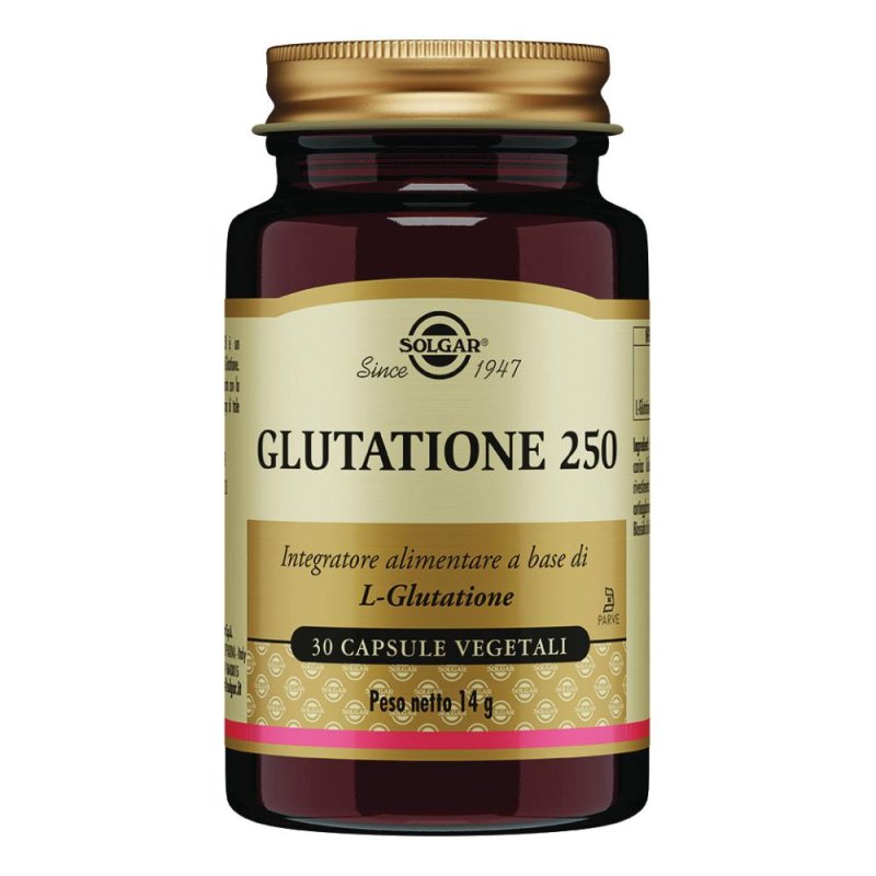  Solgar Glutatione 250 30 Capsule Vegetali